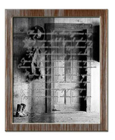 Рамка из красного дерева в фотошоп