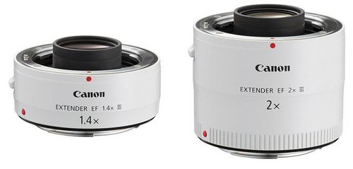 Телеконвертеры Canon EF Extender 1.4x III и EF Extender 2x III Телеконвертеры Canon