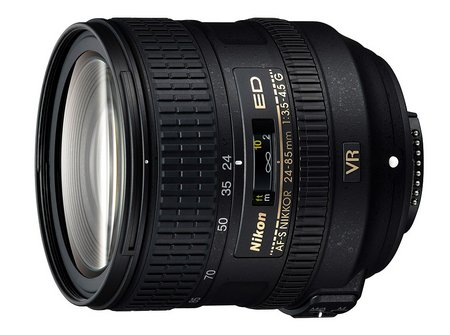 NIKKOR AF-S NIKKOR 24-85mm f/3.5-4.5G ED VR Объективы Nikon Nikkor - новинки