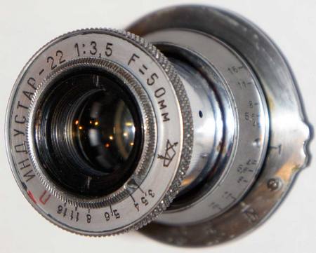 Индустар-22 50 мм/ f3,5