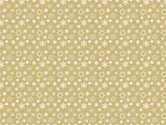 Golden-Snow-Flakes-Wrapping-Papper-Pattern-2