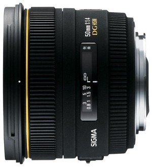 Sigma 50mm f/1.4 EX DG HSM