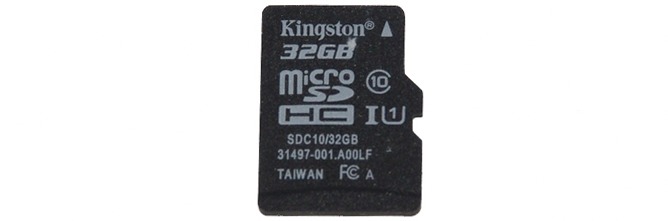 Kingston microSDHC/SDXC – Class 10 UHS-I