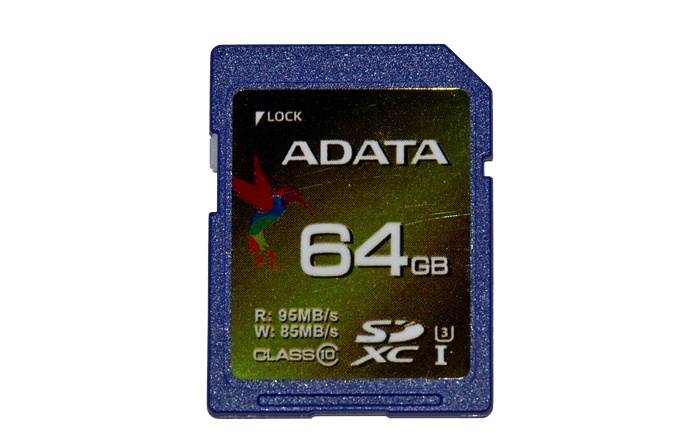 карта памяти ADATA XPG SDXC Class 10 UHS-I U3 64GB