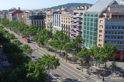 Passeig de Gracia, Барселона
