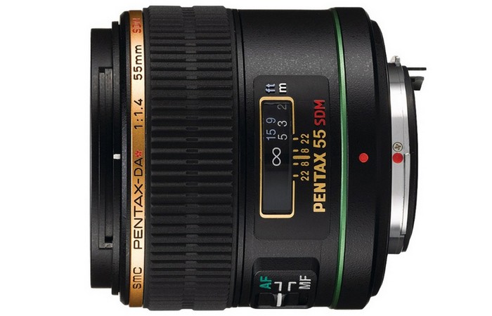 Pentax SMC DA* 55mm f1.4 SDM