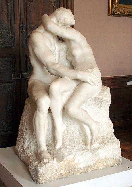 "Поцелуй", музей Родена, Париж