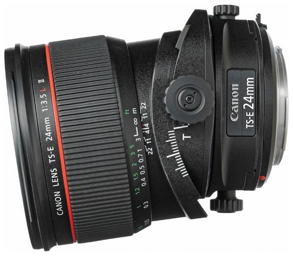Canon TS-E 24mm f/3.5L II tilt-shift