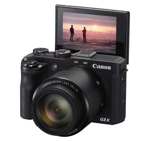 Canon PowerShot G3 X side 