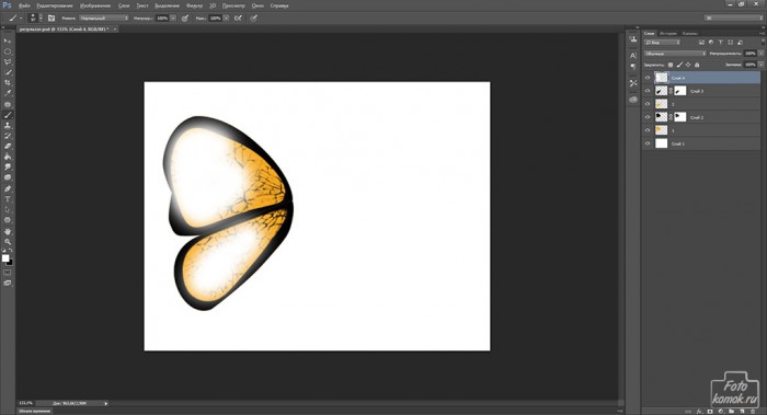 Иконка бабочка-17