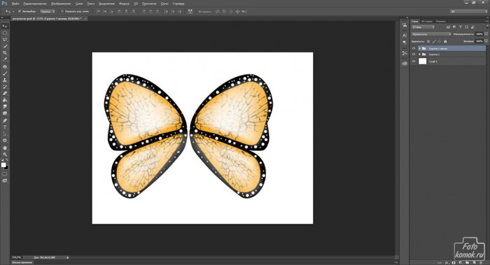 Иконка бабочка-22