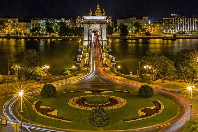  Цепной мост. Будапешт. Венгрия