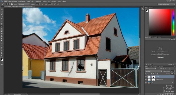 Эффект разрушения в Фотошоп-04