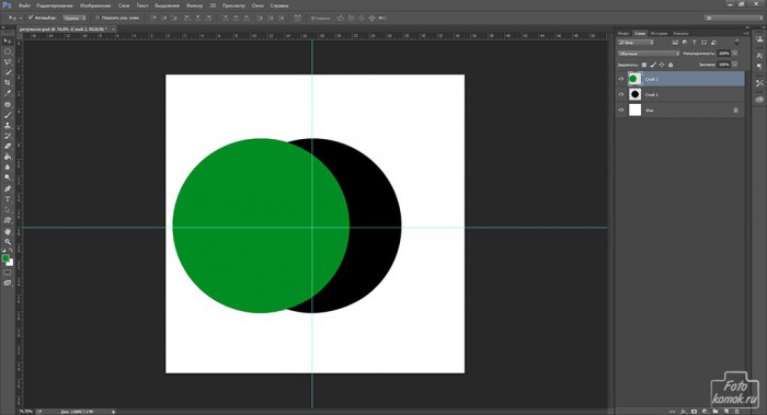 круг в Фотошоп-10