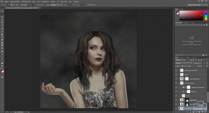 Мистическая ретушь фотографии-09