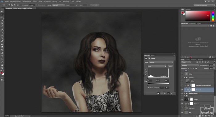 Мистическая ретушь фотографии-10
