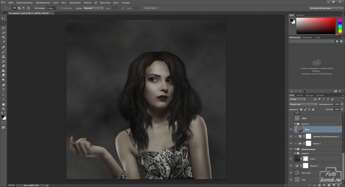 Мистическая ретушь фотографии-12