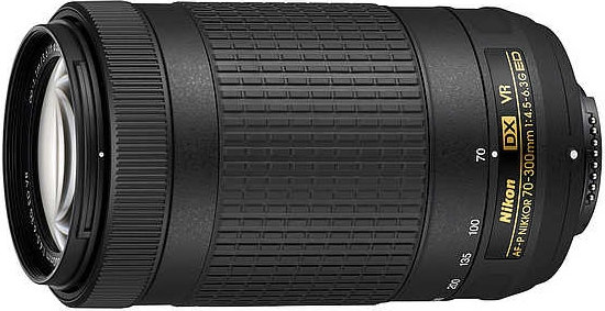 AF-P DX NIKKOR 70–300mm f/4.5–6.3G ED VR