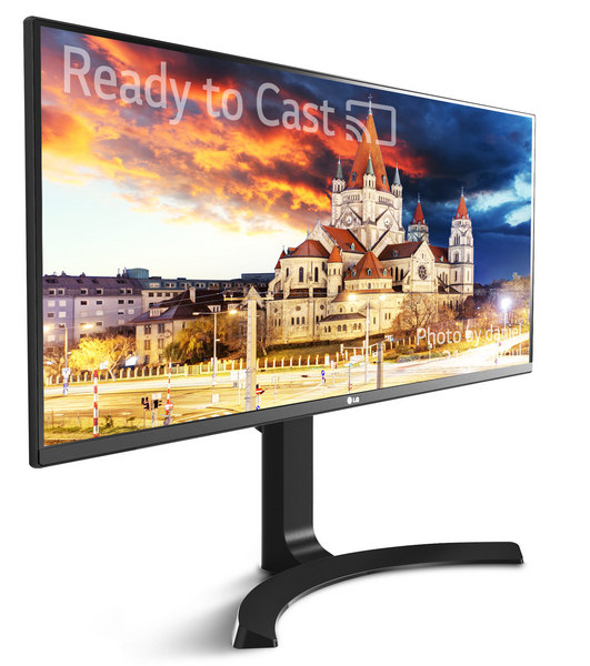 32" монитор LG формата UHD 4K совместимый с технологией HDR на CES 2017