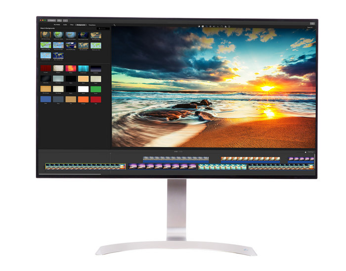 32" монитор LG формата UHD 4K совместимый с технологией HDR на CES 2017