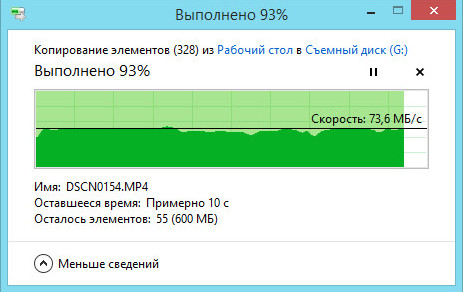 Чтение с карты