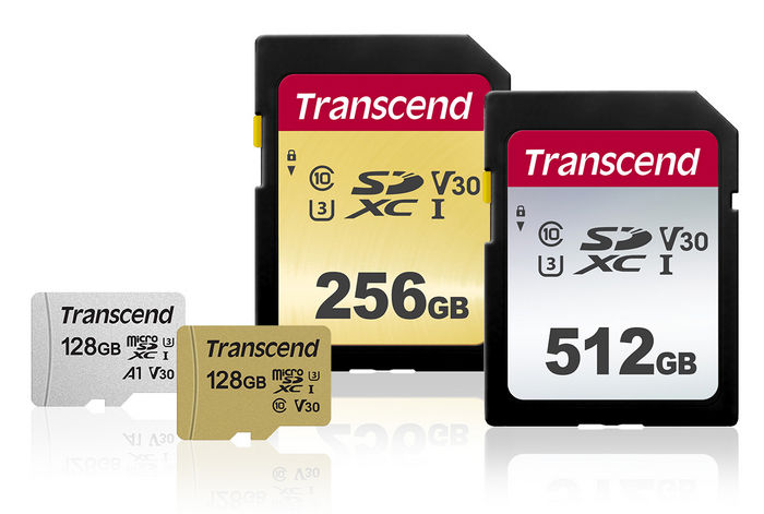 Transcend 500S и Transcend 300S - новые карты памяти SD и microSD