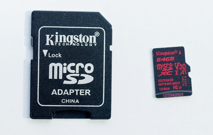 Тест microSD Kingston Canvas React 64 Гб 