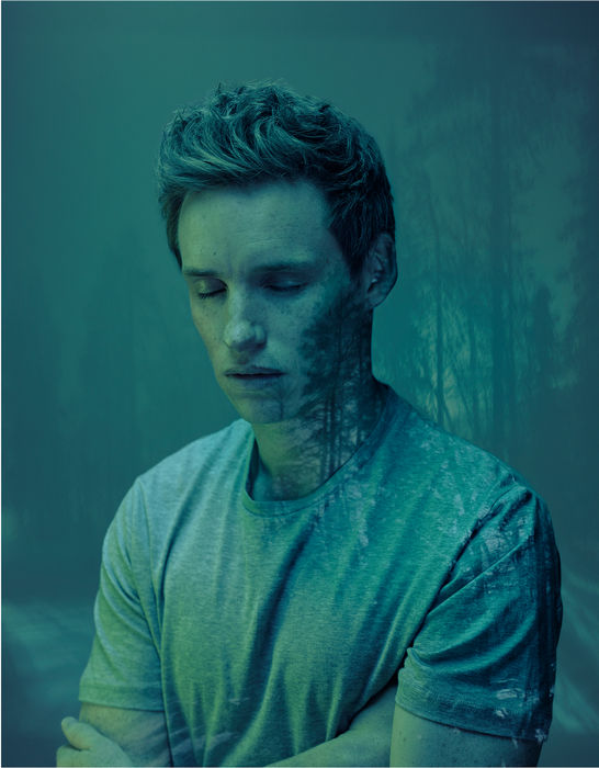Copyright: © Nadav Kander, Eddie Redmayne (Forest), 2016. Courtesy of Flowers Gallery